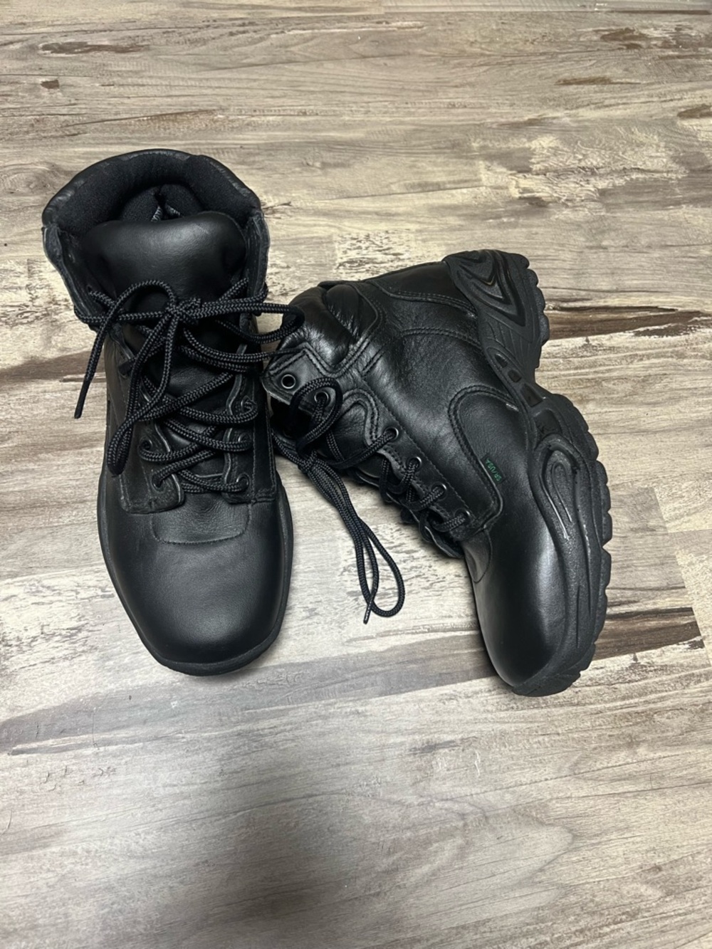 Men's USPS Black Tactical Work Boots - Waterproof Lace-Up